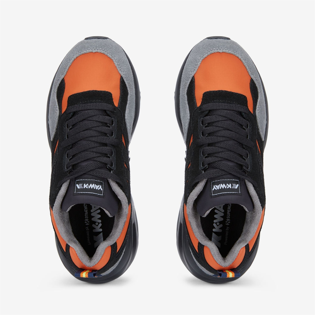 TRAINING 3.0 LACES - Sport Shoes - Low Cut - UNISEX - ORANGE-BLACK-MID GREY